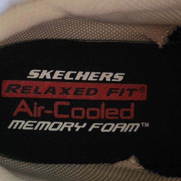 Skechers Blue Suede Trego El Capitan Hiking Boot Waterproof 158254 Size 9 - Picture 12 of 16